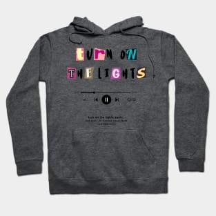 fred again.. turn on the lights music player Hoodie